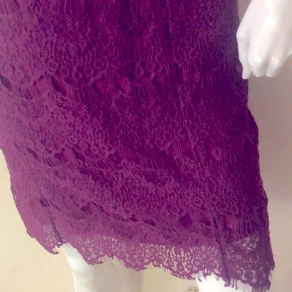 Free People Purple Lace Dress - Picture 3 of 8